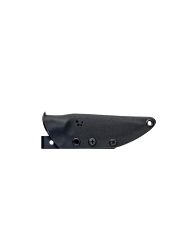 Couteau Wildsteer Troll Pakawood bleu lame noire 8,5 cm acier 14C28N Sandvik avec etui Kydex