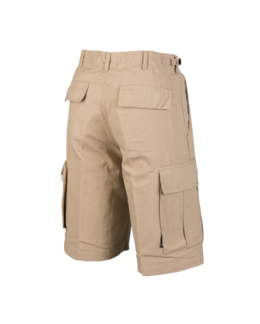 Bermuda US Ripstop coton delave kaki Mil Tec avec poches cargo pour outdoor airsoft randonnee et usage quotidien