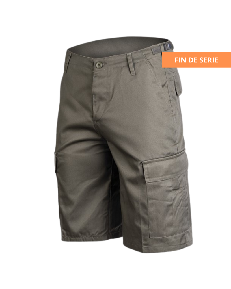 Bermuda VA Mil Tec avec poches cargo et ceinture reglable pour outdoor airsoft et usage quotidien