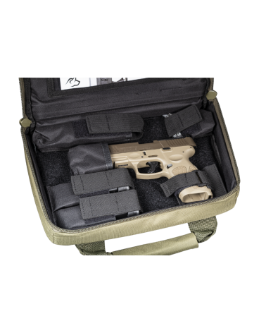 Pistolet Taurus G3 Tactical FDE calibre 9x19 avec canon filete optic ready et rail Picatinny pour tir sportif et tactique