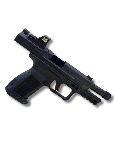 Pistolet Canik METE SF Combat 9x19 avec point rouge MECANIK MO1 pour tir sportif et tactique optic ready
