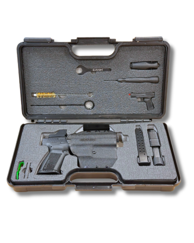 Pistolet Canik METE SF Combat 9x19 avec point rouge MECANIK MO1 pour tir sportif et tactique optic ready