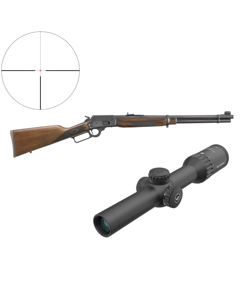 Pack comprenant une carabine Marlin Model 1894 Classic Series calibre 44 Magnum avec lunette Vector Optics