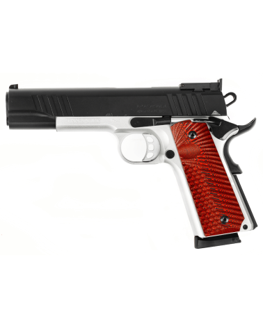 Pistolet Tanfoglio FT 1911 Match calibre 9x19 avec canon Match de 127 mm, hausse micrométrique réglable,