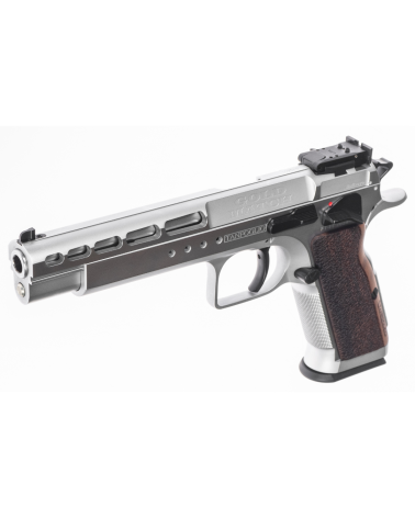 Pistolet Tanfoglio Gold Match K Bullseye Version calibre 9x19 avec canon Match polygonal Lothar Walther de 152,5 mm