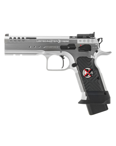 Pistolet Tanfoglio Limited Master Xtreme Optic 9x19 K Chrome 2026 avec canon Match Lothar Walther