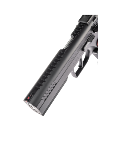 Pistolet Tanfoglio Stock III Special Optic 9x19 Noir 2026 avec culasse Optic Ready, canon Match Polygonal Lothar Walther