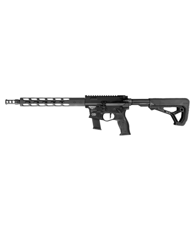 Carabine Tanfoglio TSR 919 12 Sport 9x19 avec canon Tactical Bull Barrel compensé de 318 mm, détente Sport Match de 2,4 kg