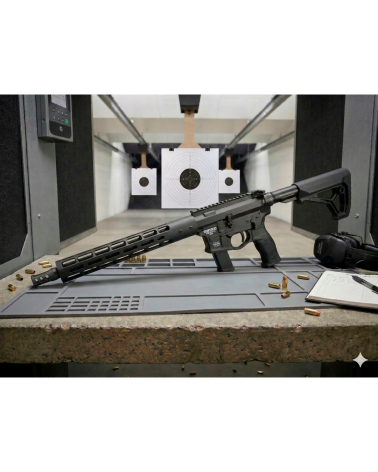 Carabine Tanfoglio TSR 919 12 Sport 9x19 avec canon Tactical Bull Barrel compensé de 318 mm, détente Sport Match de 2,4 kg