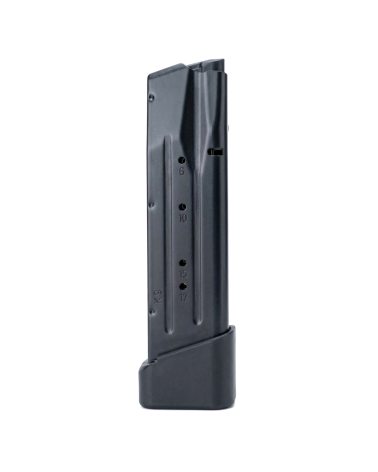 Chargeur Tanfoglio 20 coups 9x19 pour pistolets Large Frame avec corps en acier carbone
