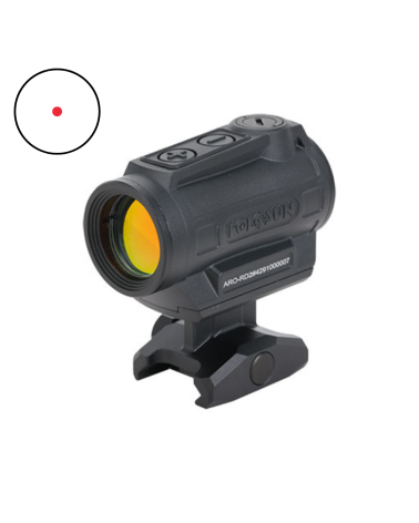 Viseur point rouge Holosun ARO 2 MOA pour carabine avec technologie Shake Awake, autonomie 50 000 heures