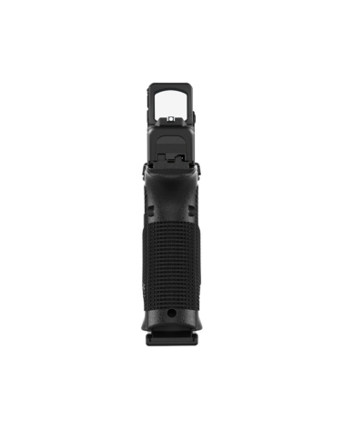 Pistolet Glock 19 Gen 6 A Cut calibre 9x19 avec viseur Aimpoint COA, canon Glock Marksman Barrel