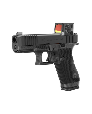 Pistolet Glock 45 Gen 6 A Cut calibre 9x19 avec viseur Aimpoint COA, plateforme crossover