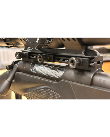 Carabine Franchi Horizon Varmint d’occasion en calibre 308 Winchester avec canon lourd fluté, lunette Tauron 5-50x60