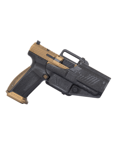 Pistolet Canik TTI Combat Bronze calibre 9x19 développé avec Taran Tactical Innovations