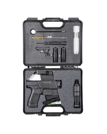 Pistolet Canik Mete MC9LS Black calibre 9x19 avec canon Long Slide de 92,5 mm, culasse Optic Ready