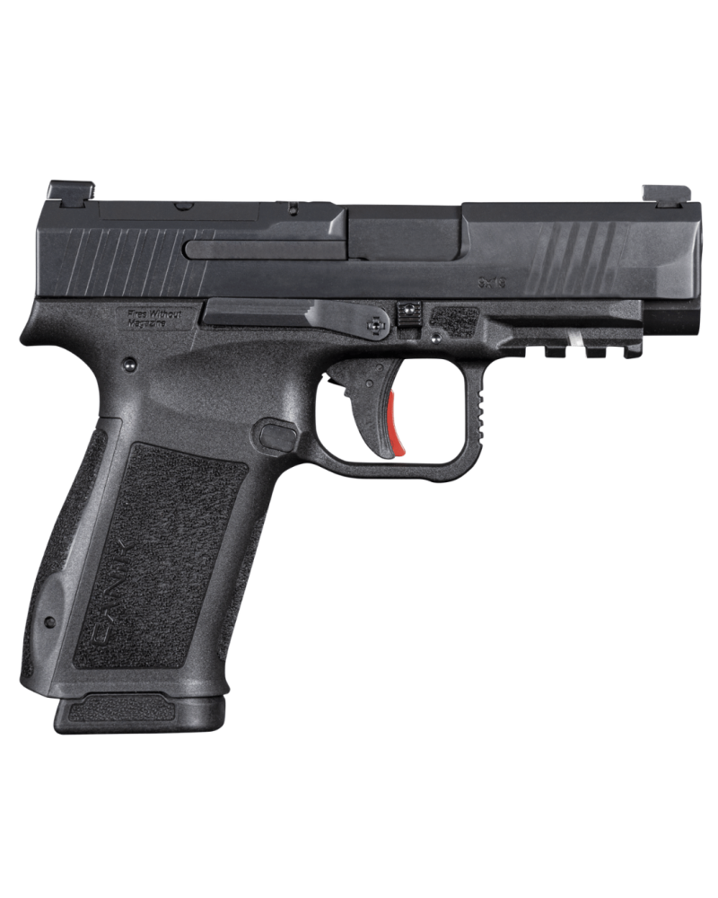 Pistolet Canik Mete MC9LS Black calibre 9x19 avec canon Long Slide de 92,5 mm, culasse Optic Ready