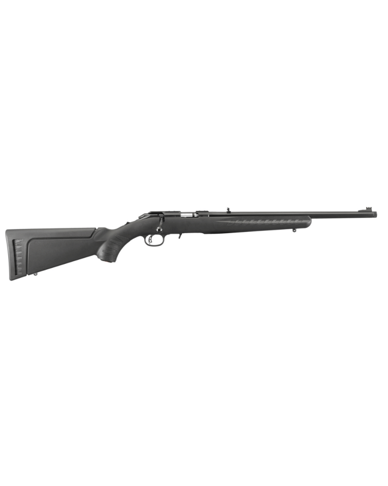Carabine Ruger American Rimfire 22LR 18 pouces à verrou avec canon fileté 1/2x28, chargeur 10 coups BX1