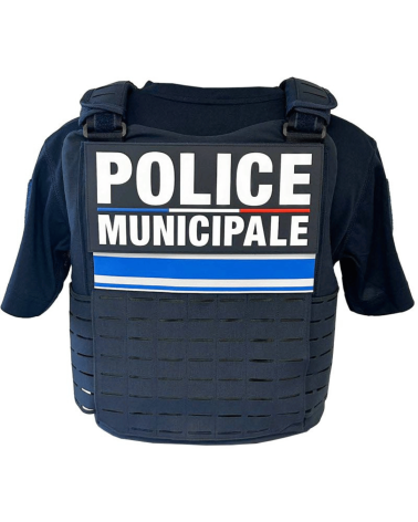 Gilet pare-balles Quick Release Premium noir Police Municipale NIJ IIIA Gold Shield Honeywell