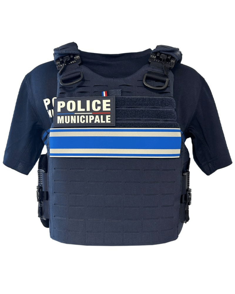 Gilet pare-balles Quick Release Premium noir Police Municipale NIJ IIIA Gold Shield Honeywell
