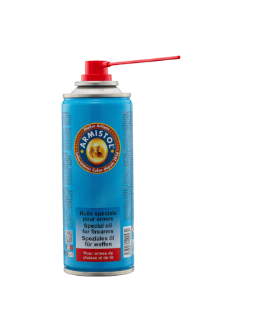 Aérosol d'huile pour armes de chez Armistol en 200ml pour l'entretien de vos armes