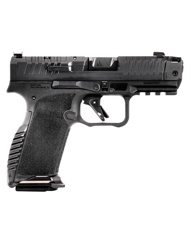 Pistolet Canik METE MC9 PRIME RADIAN Black calibre 9x19 avec compensateur Radian Weapons, canon compensé