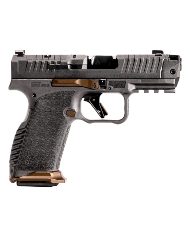 Pistolet Canik METE MC9 Prime Radian Grey 9x19 avec compensateur Radian haute performance, canon compensé intégré