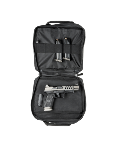 Pistolet FN 509 LS Edge NMS Noir calibre 9mm Luger de FN Herstal avec carcasse composite noire, détente Super Feather 3