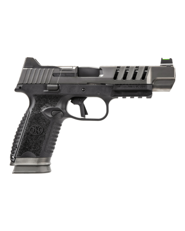 Pistolet FN 509 LS Edge NMS Noir calibre 9mm Luger de FN Herstal avec carcasse composite noire, détente Super Feather 3