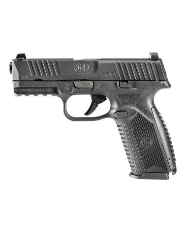 Pistolet FN 509 NMS Noir calibre 9mm Luger de FN Herstal avec carcasse composite noire, détente Super Feather 3