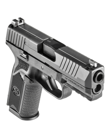 Pistolet FN 509 NMS Noir calibre 9mm Luger de FN Herstal avec carcasse composite noire, détente Super Feather 3
