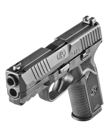 Pistolet FN 509 NMS Noir calibre 9mm Luger de FN Herstal avec carcasse composite noire, détente Super Feather 3