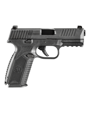 Pistolet FN 509 NMS Noir calibre 9mm Luger de FN Herstal avec carcasse composite noire, détente Super Feather 3