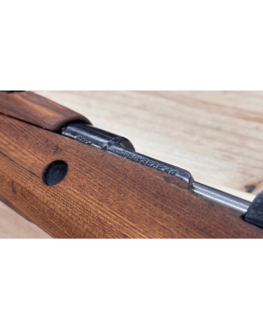 Carabine Zastava M48 Yougoslave calibre 8x57 IS avec crosse en noyer type Mannlicher, mécanisme à verrou Mauser