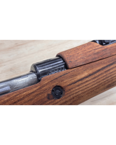 Carabine Zastava M48 Yougoslave calibre 8x57 IS avec crosse en noyer type Mannlicher, mécanisme à verrou Mauser