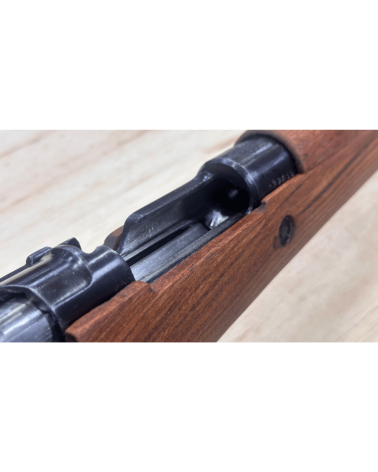 Carabine Zastava M48 Yougoslave calibre 8x57 IS avec crosse en noyer type Mannlicher, mécanisme à verrou Mauser