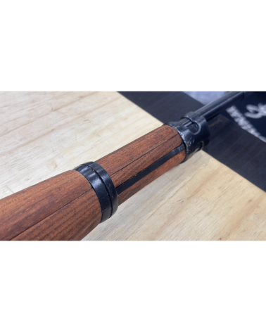 Carabine Zastava M48 Yougoslave calibre 8x57 IS avec crosse en noyer type Mannlicher, mécanisme à verrou Mauser