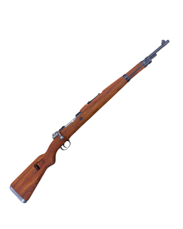Carabine Zastava M48 Yougoslave calibre 8x57 IS avec crosse en noyer type Mannlicher, mécanisme à verrou Mauser