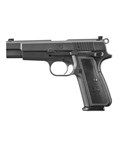 Pistolet FN High Power Noir calibre 9mm Luger de FN Herstal, héritier moderne du célèbre Browning Hi-Power