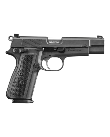 Pistolet FN High Power Noir calibre 9mm Luger de FN Herstal, héritier moderne du célèbre Browning Hi-Power