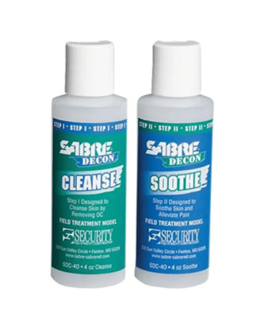 Kit Nettoyant et Apaisant pour la peau Sabre Red de 118 ml conçu pour nettoyer la peau