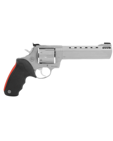 Revolver Taurus Mod. 444 Matte Stainless Compensated VR en calibre .44 Magnum avec canon compensé de 6,5 pouces