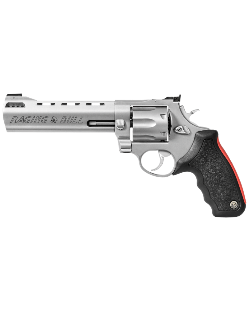Revolver Taurus Mod. 444 Matte Stainless Compensated VR en calibre .44 Magnum avec canon compensé de 6,5 pouces