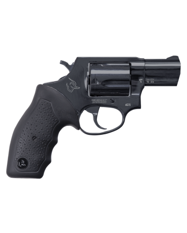 Revolver Taurus Modèle 605 Black en calibre .357 Magnum avec carcasse acier finition noire, canon de 2 pouces