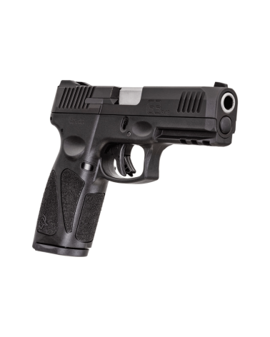 Pistolet Taurus G3 Black en calibre 9x19 mm avec carcasse polymère, système Restrike Fire, canon de 101,6 mm