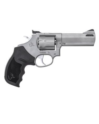 Revolver Taurus 627 Tracker New Gen en calibre .357 Magnum avec canon compensé de 4 pouces, finition Stainless
