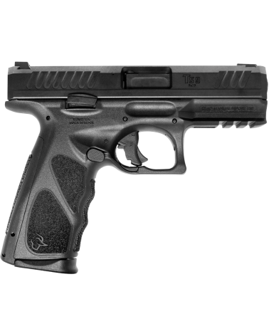 Pistolet Taurus TS9 Black en calibre 9x19 mm avec système striker, commandes ambidextres, canon de 102 mm