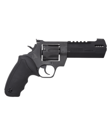 Revolver Taurus Raging Hunter 44 Magnum Black Mat avec canon compensé de 130 mm, barillet 6 coups, poignée ergonomique