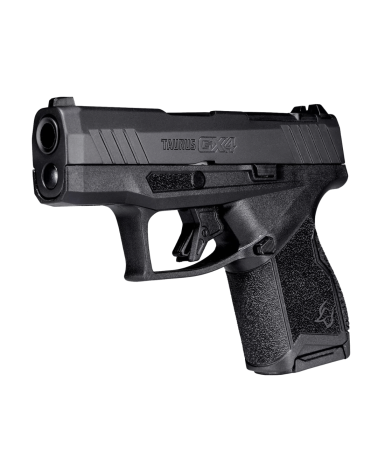 Pistolet Taurus GX4 Toro Black en calibre 9x19 mm micro-compact avec plateforme Optic Ready, canon de 77,9 mm
