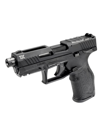 Pistolet Taurus TX22 Toro 22LR Optic Ready avec empreinte RMS-C, canon lourd fileté 1/2x28, rail Picatinny, capacité 10+1